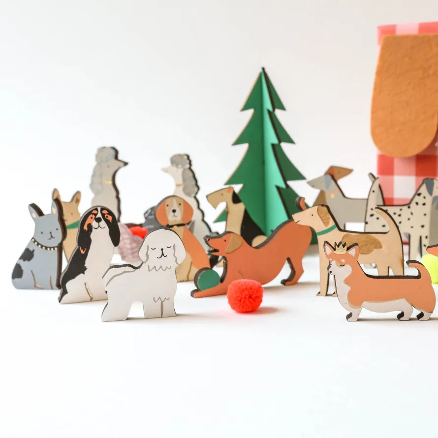 {Meri Meri} Dog Advent Calendar Suitcase Ellington & French