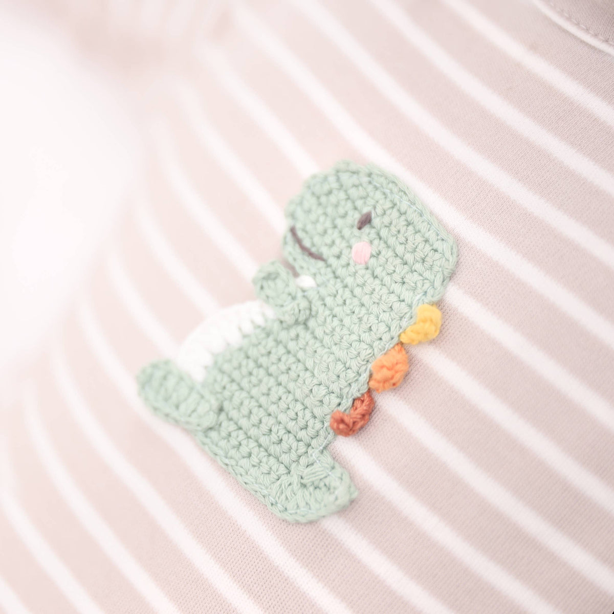 {Albetta} Crochet Baby Dino Romper – Ellington & French