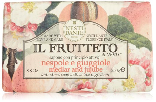 Nesti Dante Il Frutteto Black Cherry and Red Berries Bar Soap 250g 8.8 oz